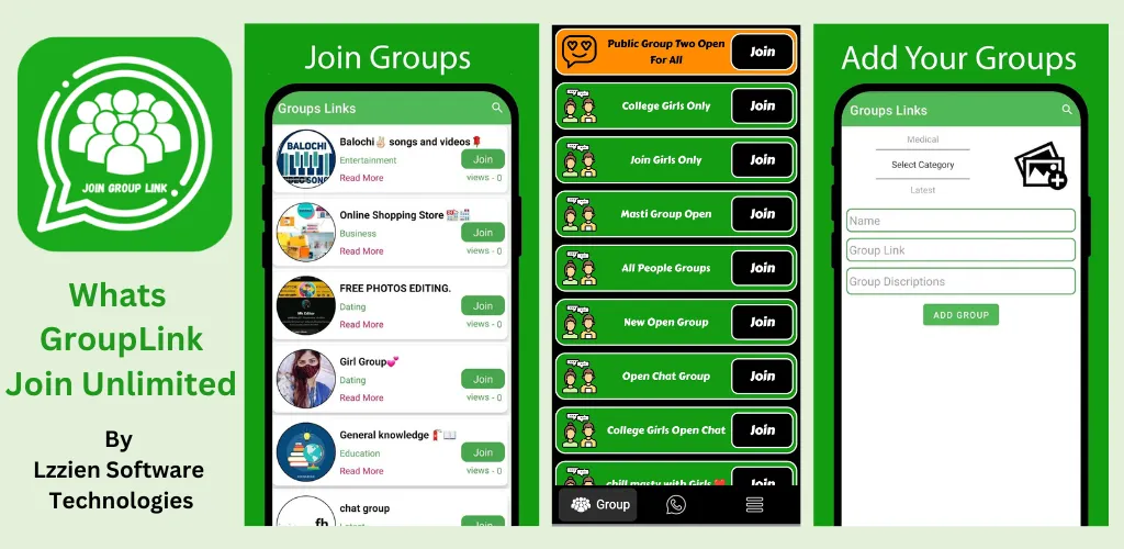 Whats GroupLink Join Unlimited | Indus Appstore | Screenshot