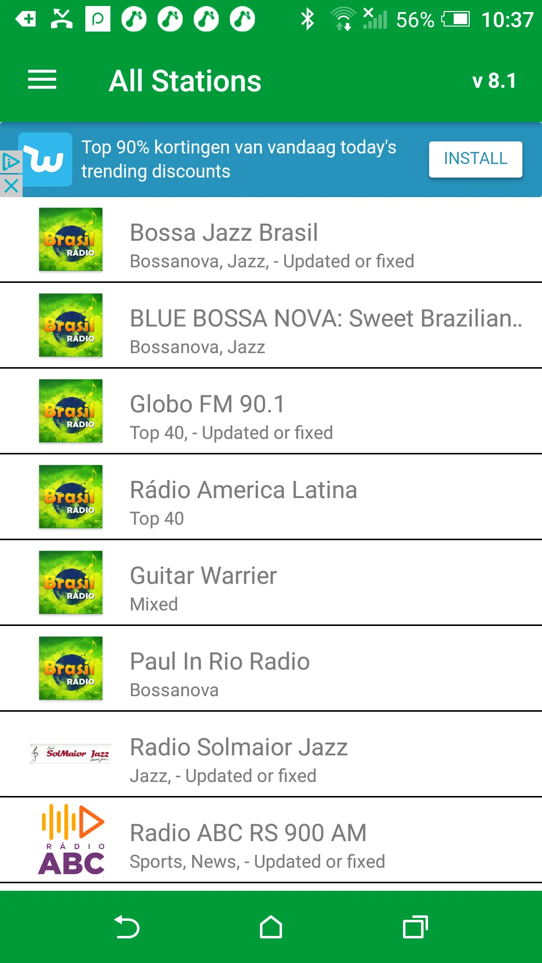 Brazilian RADIO | Indus Appstore | Screenshot