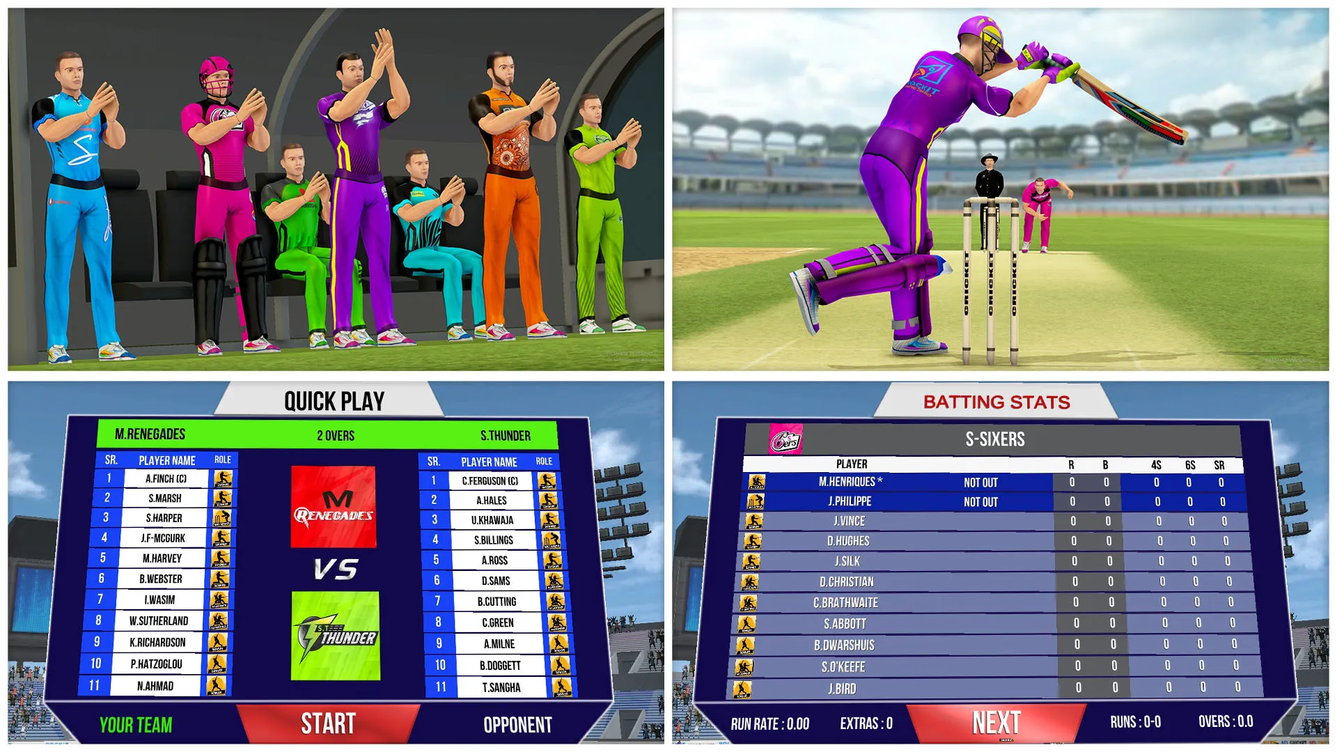 Aussie T20 Cricket Game 2023 | Indus Appstore | Screenshot