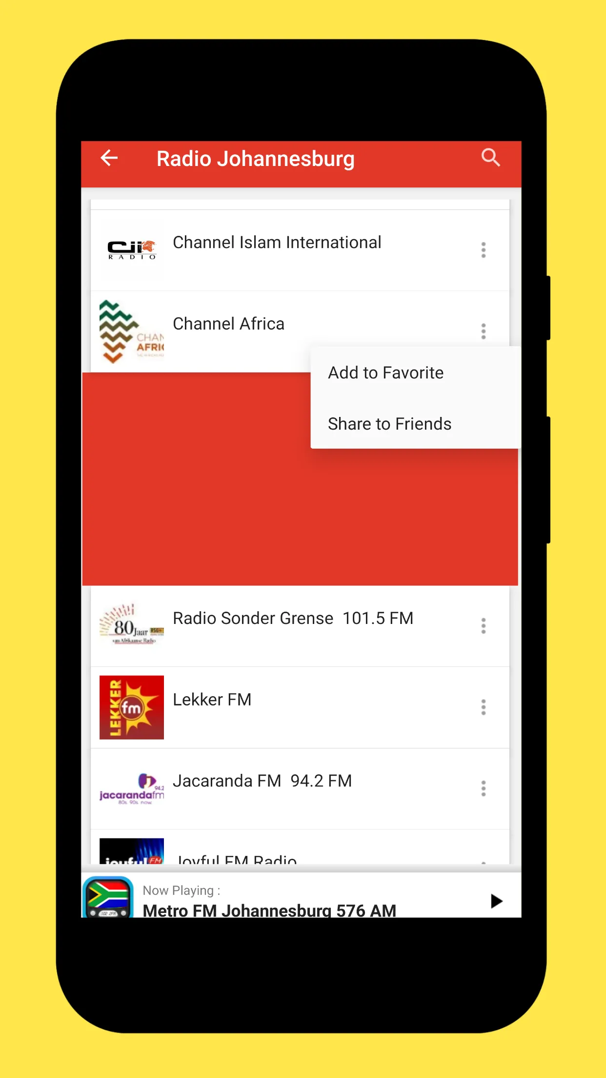 Radio South Africa + Radio FM | Indus Appstore | Screenshot