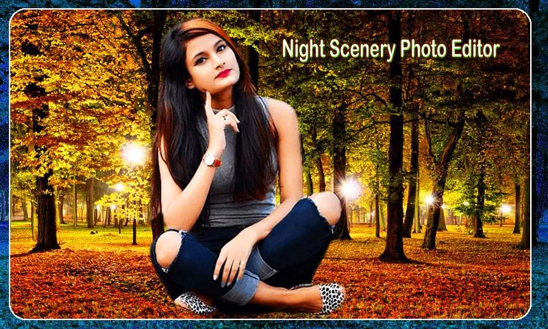 Night Scenery Photo Editor | Indus Appstore | Screenshot