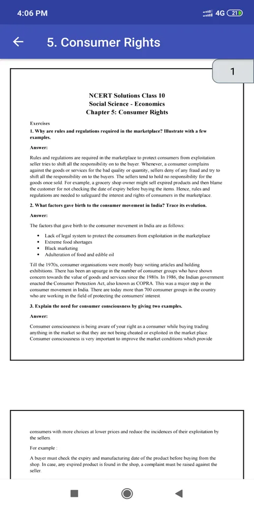 Class 10 Economics NCERT Solut | Indus Appstore | Screenshot