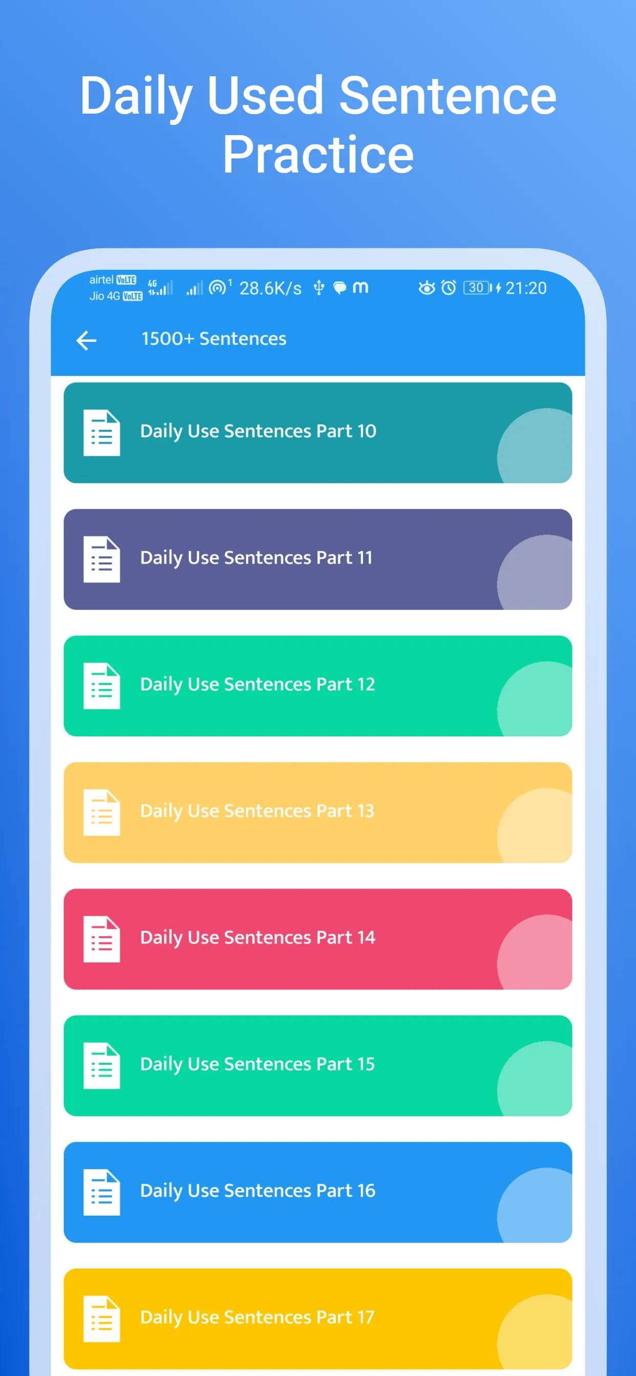 English Conversation Practice | Indus Appstore | Screenshot