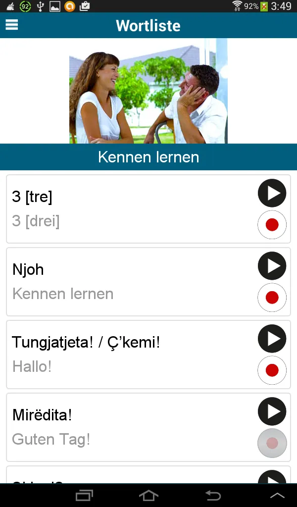 Learn Albanian - 50 languages | Indus Appstore | Screenshot