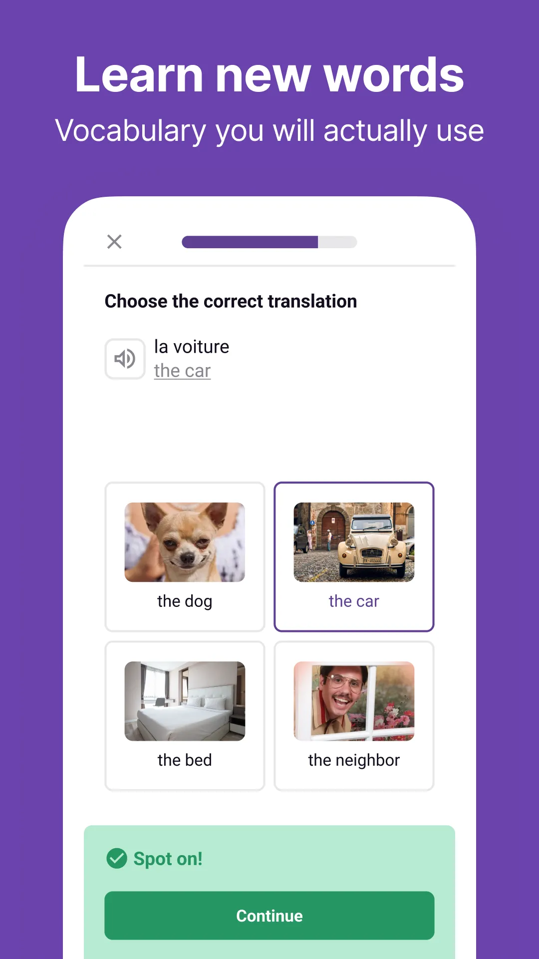 Learn French fast - Lilata | Indus Appstore | Screenshot