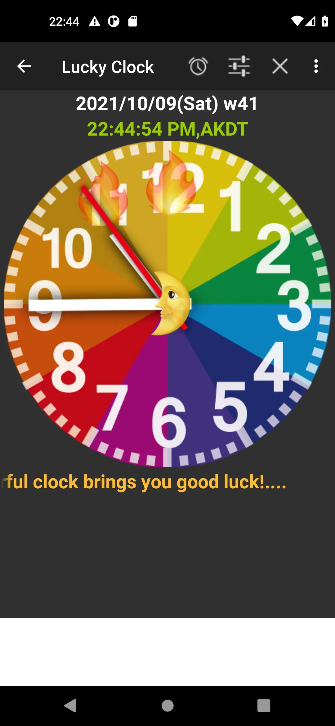 Rainbow Clock | Indus Appstore | Screenshot