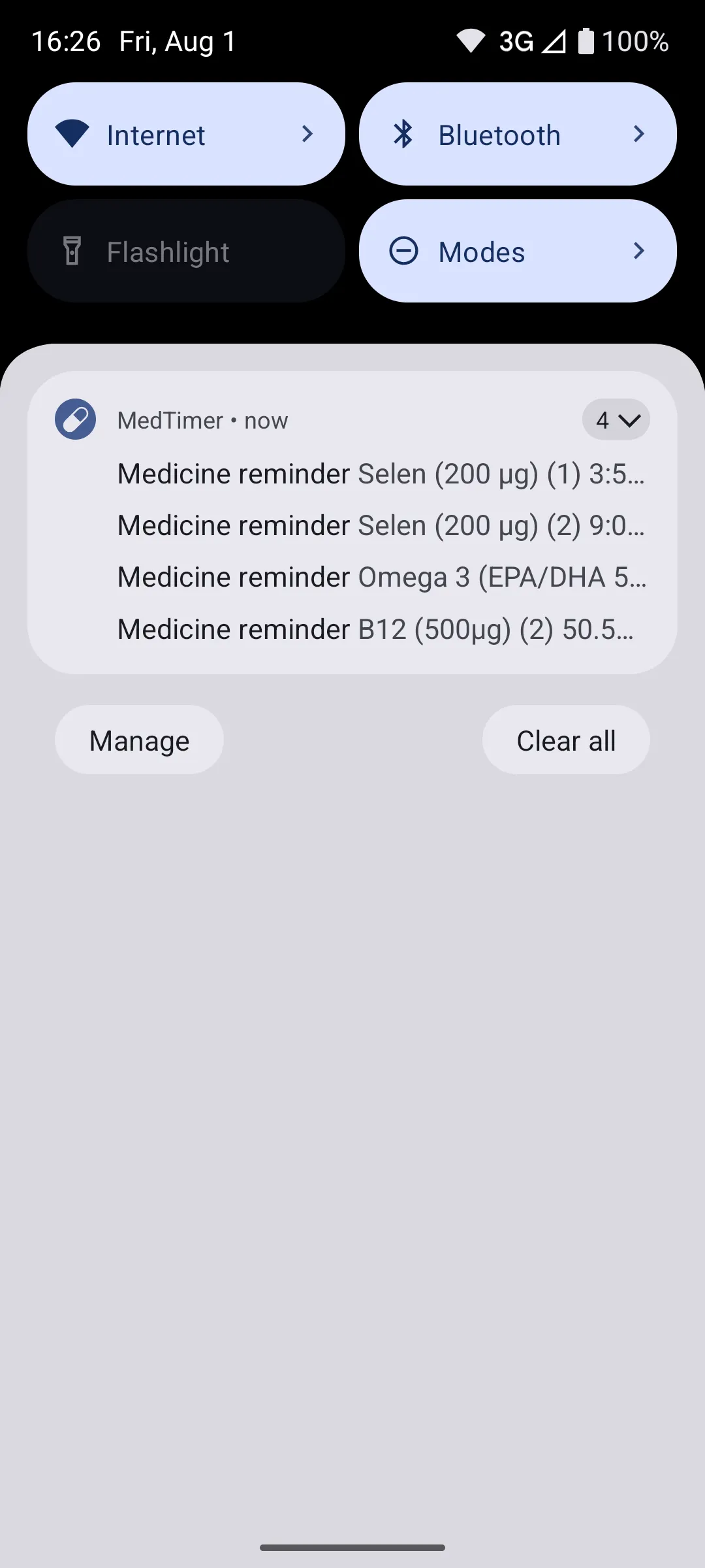 MedTimer | Indus Appstore | Screenshot