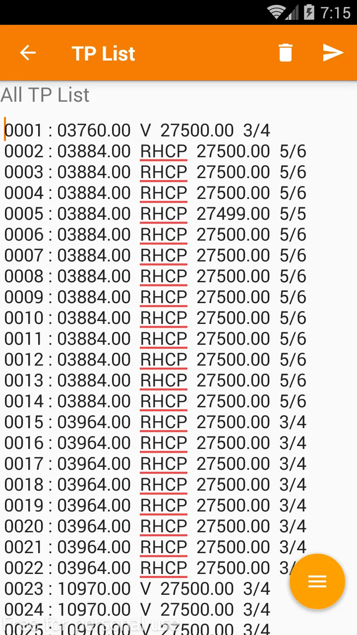 ArabSat Frequency List | Indus Appstore | Screenshot