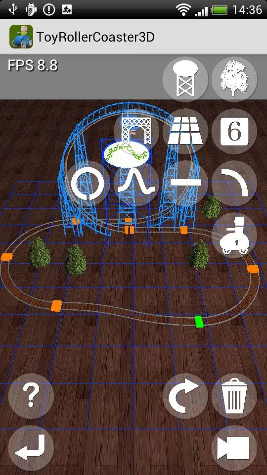 Toy RollerCoaster 3D | Indus Appstore | Screenshot