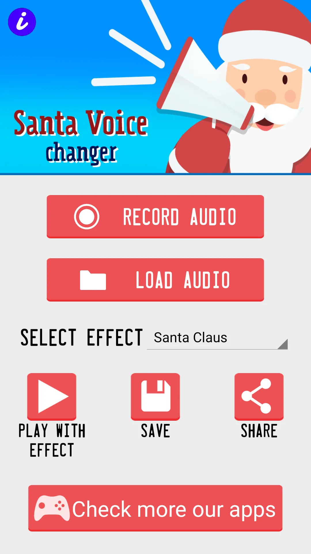 Santa Voice changer | Indus Appstore | Screenshot