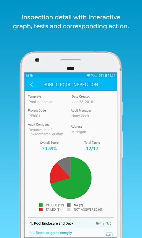 Site Checklist : Safety | Indus Appstore | Screenshot