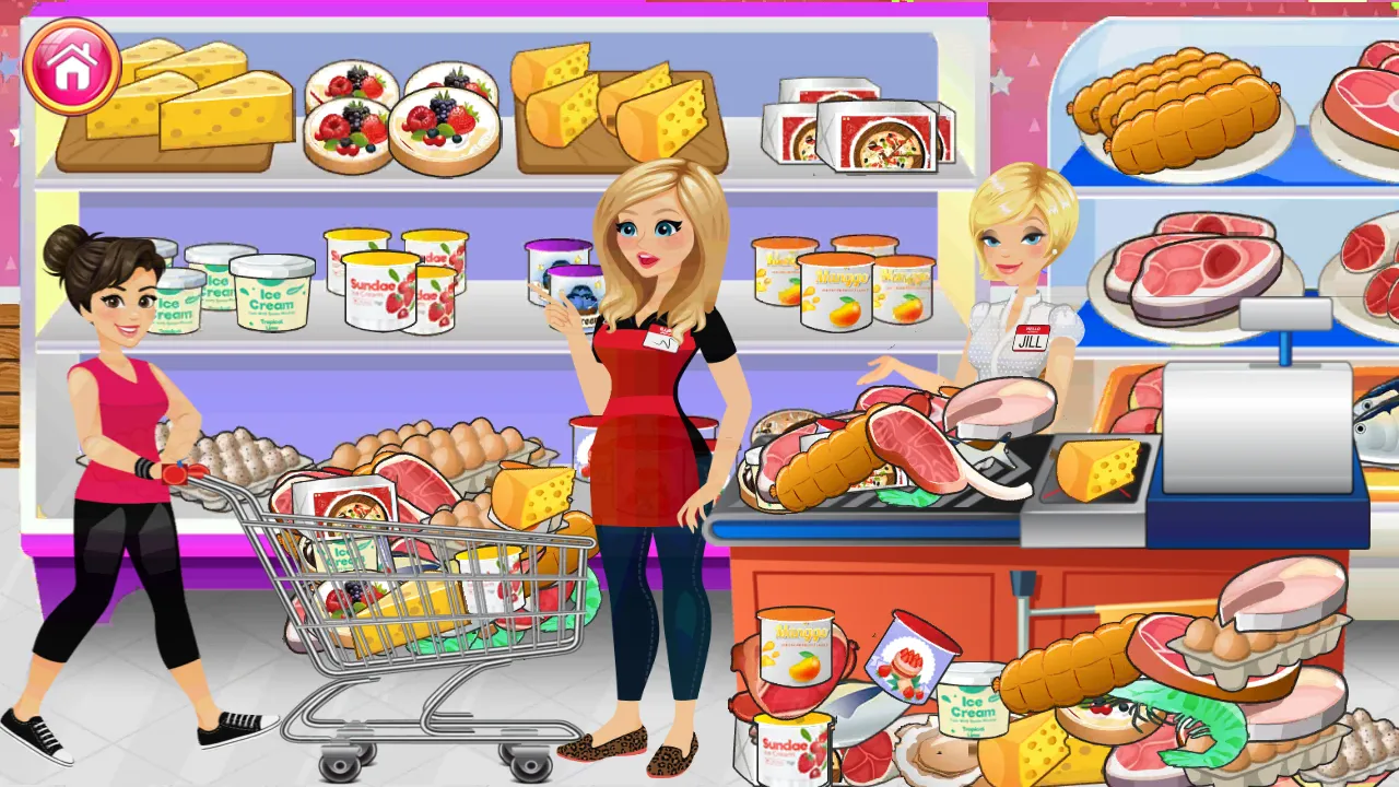 Supermarket Shopping Mall Game | Indus Appstore | Screenshot