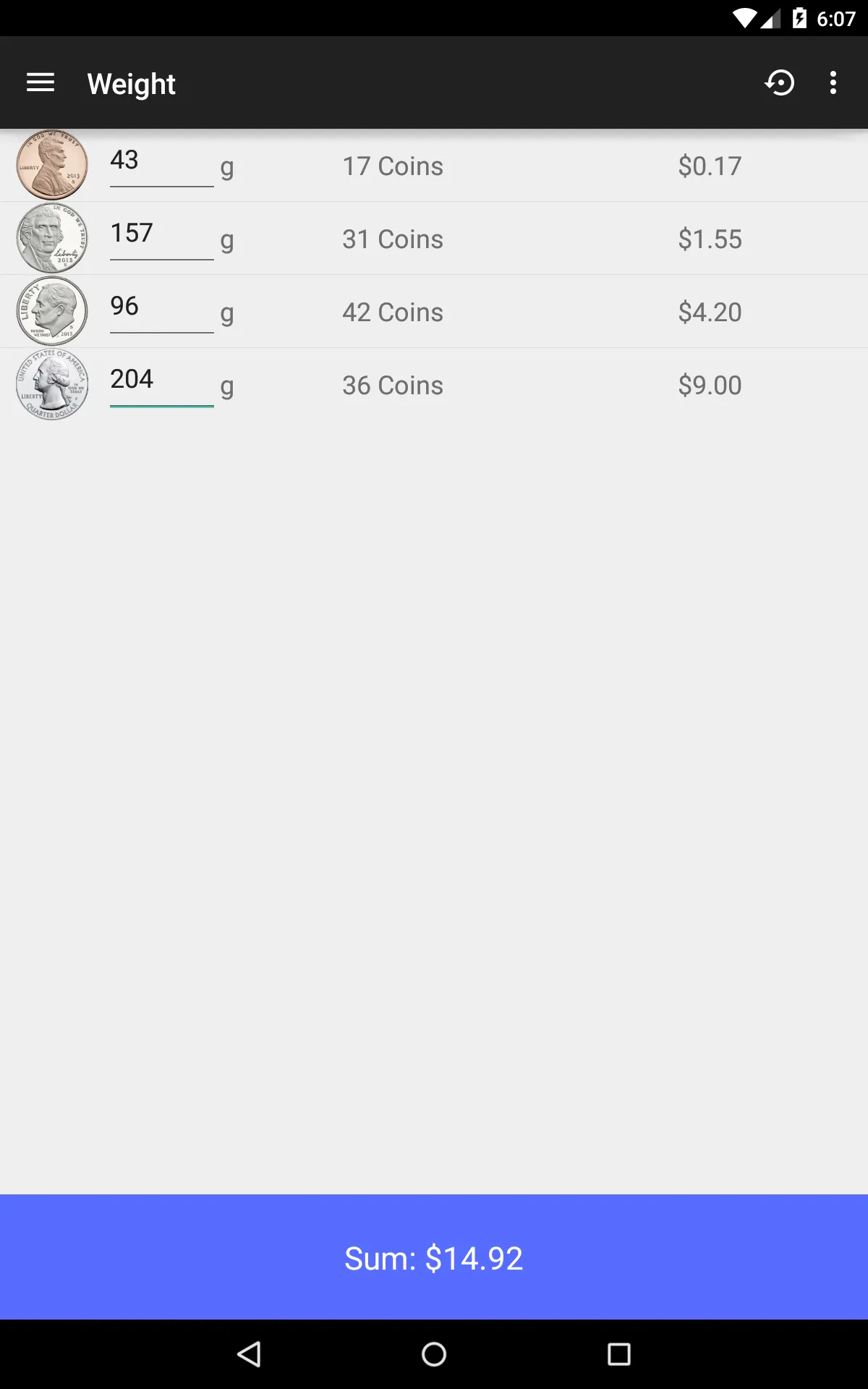 Coin Counter | Indus Appstore | Screenshot