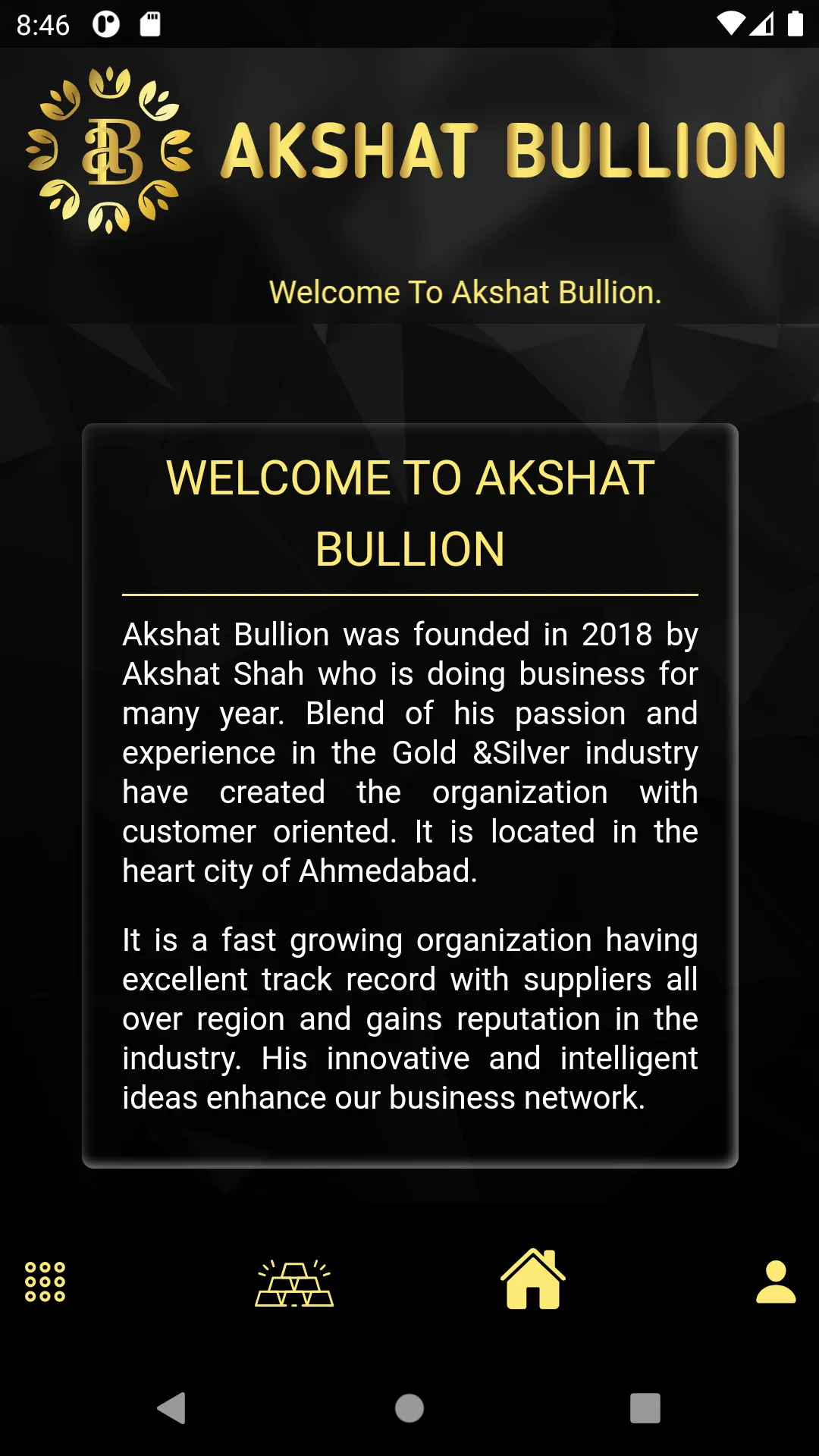 Akshat Bullion | Indus Appstore | Screenshot