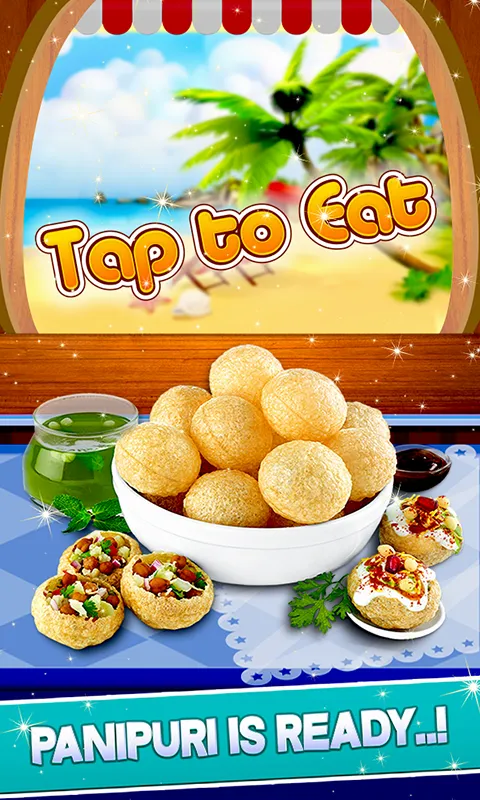 Panipuri Maker In Cooking Game | Indus Appstore | Screenshot