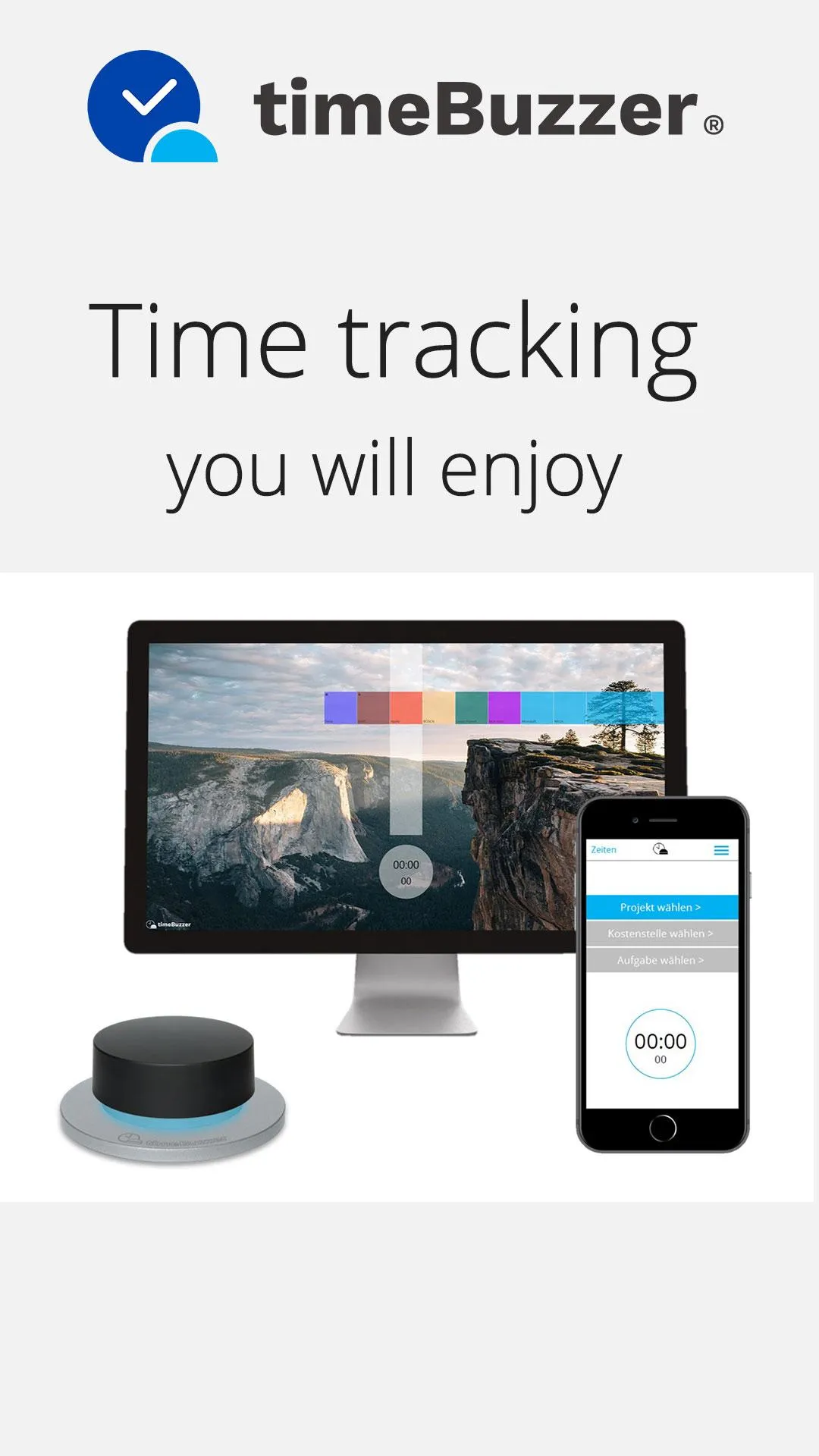 timeBuzzer - time tracking | Indus Appstore | Screenshot