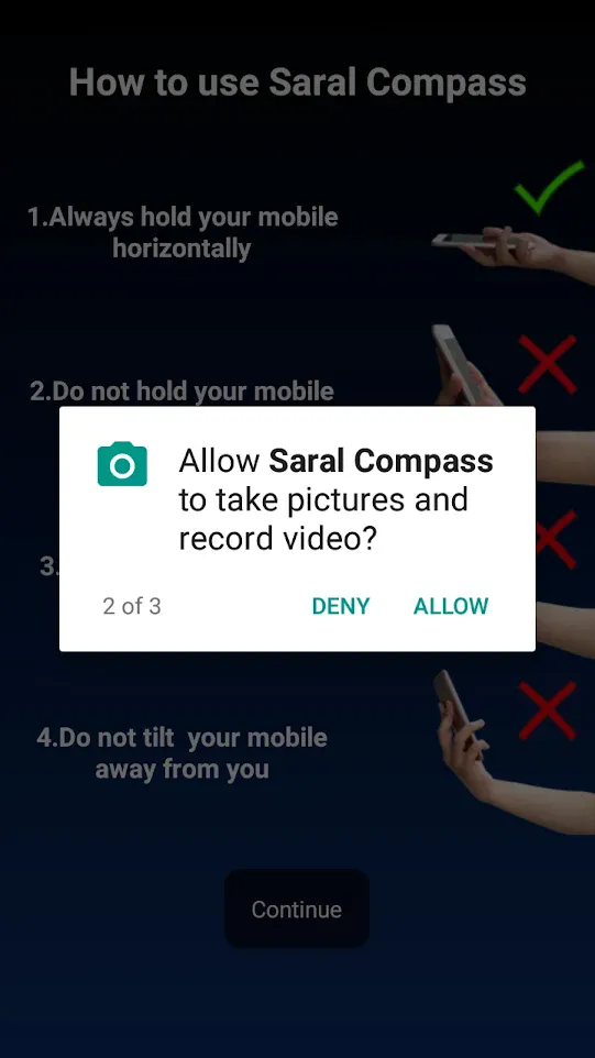 Saral Compass | Indus Appstore | Screenshot