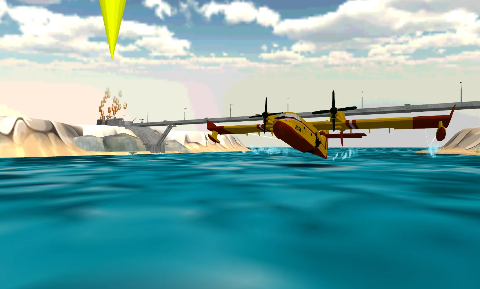 Airplane Firefighter 3D | Indus Appstore | Screenshot