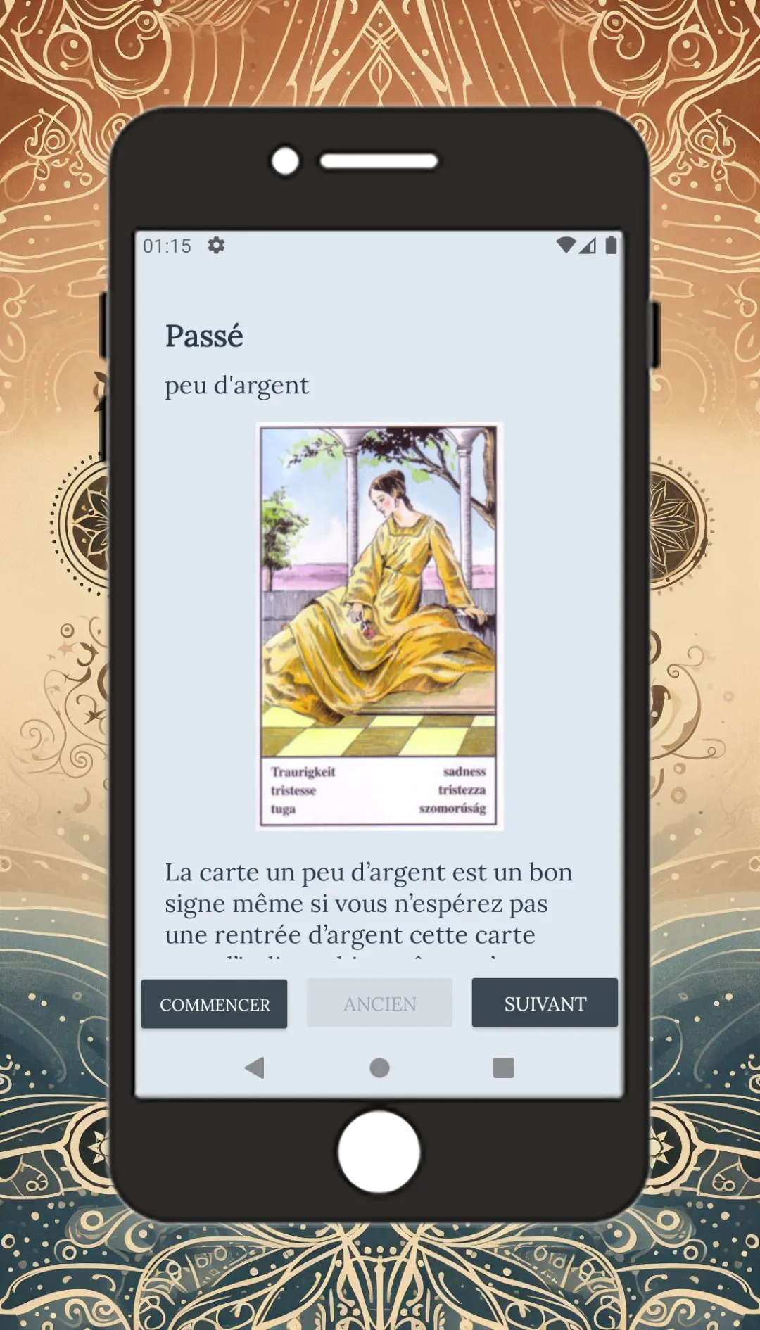 Le Tarot Gitan | Indus Appstore | Screenshot