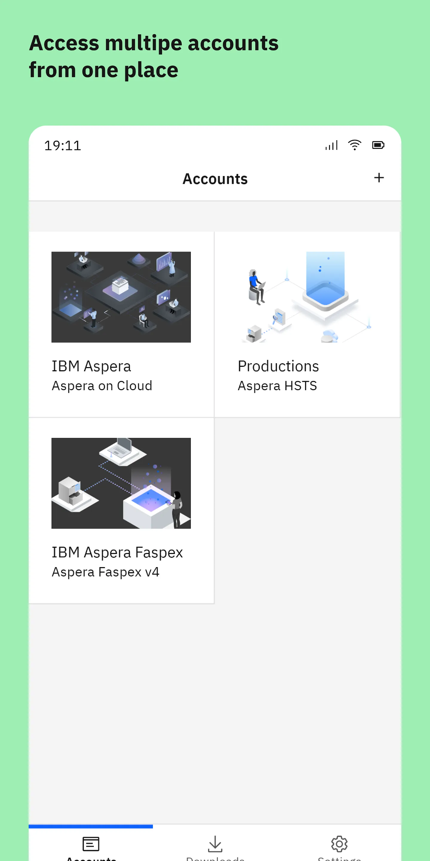 IBM Aspera | Indus Appstore | Screenshot