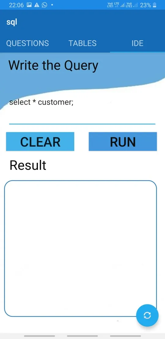 SQL App | Indus Appstore | Screenshot