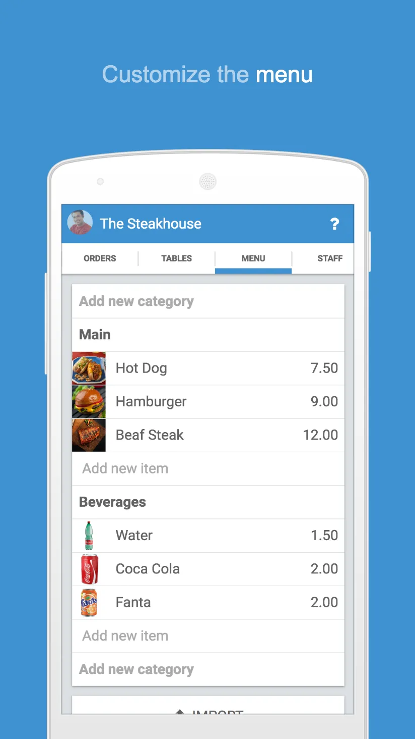 Waiter POS Restaurant POS Bar | Indus Appstore | Screenshot