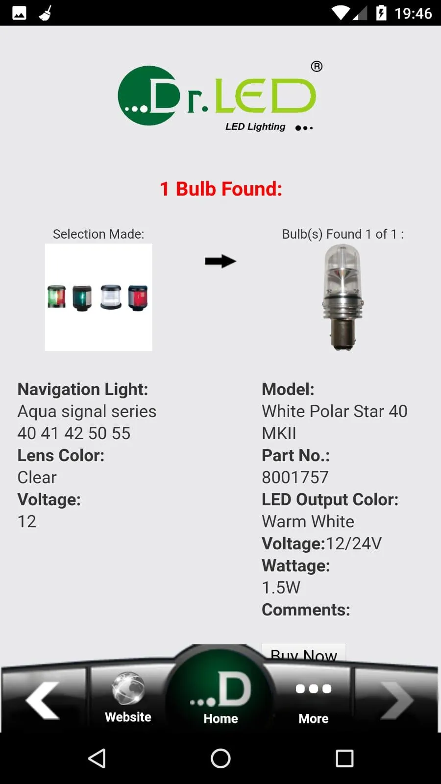 Dr. LED Bulbs Selection Guide | Indus Appstore | Screenshot