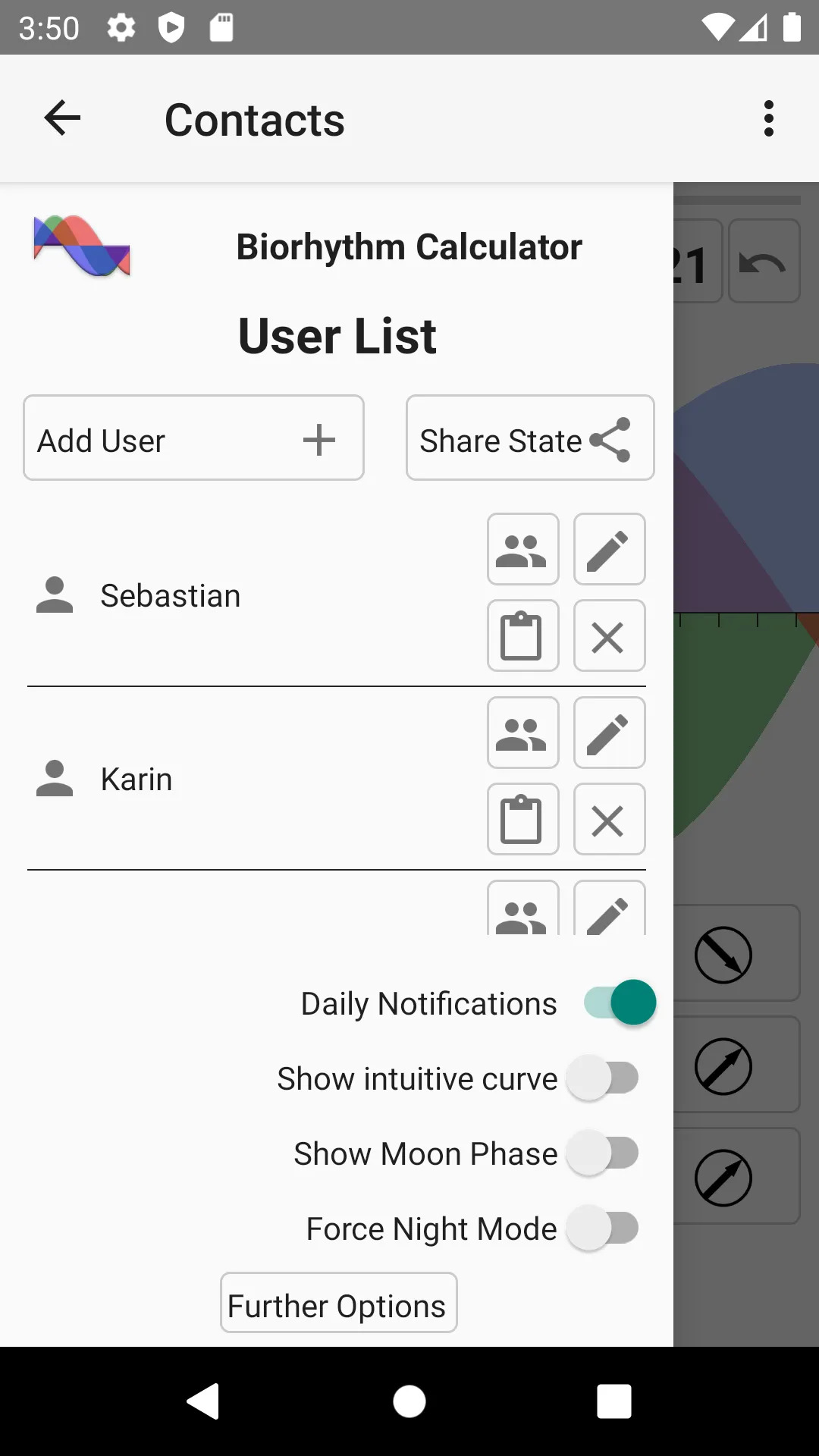 Biorhythm Calculator | Indus Appstore | Screenshot