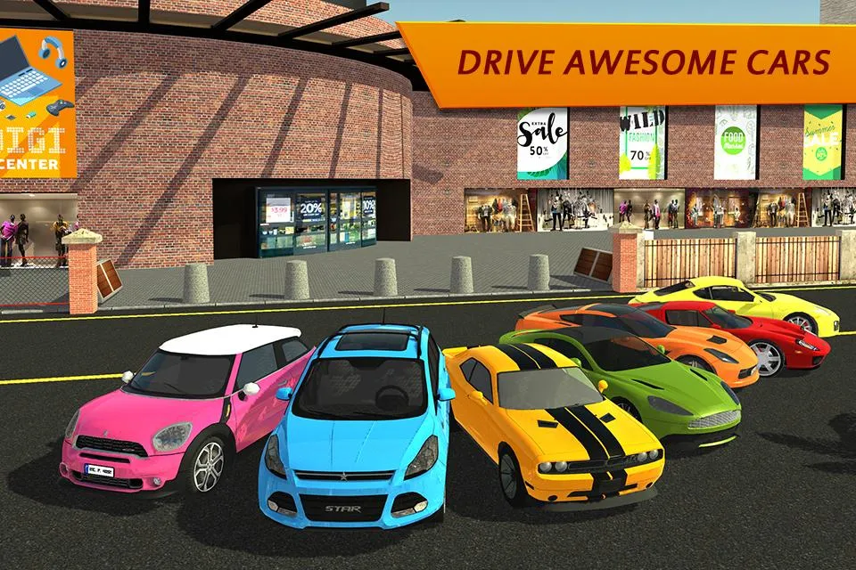 Shopping Mall Car Driving | Indus Appstore | Screenshot