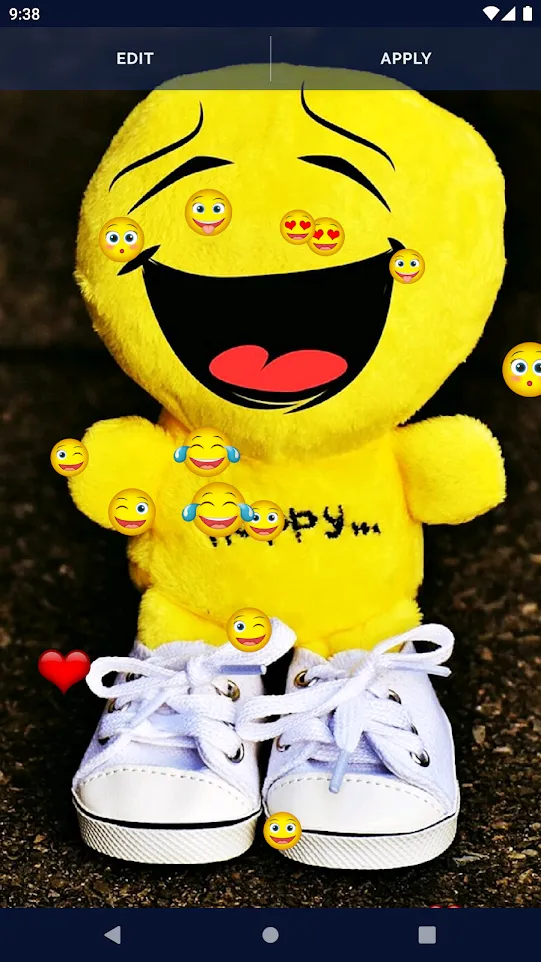 Cute Emoji Live Wallpaper | Indus Appstore | Screenshot