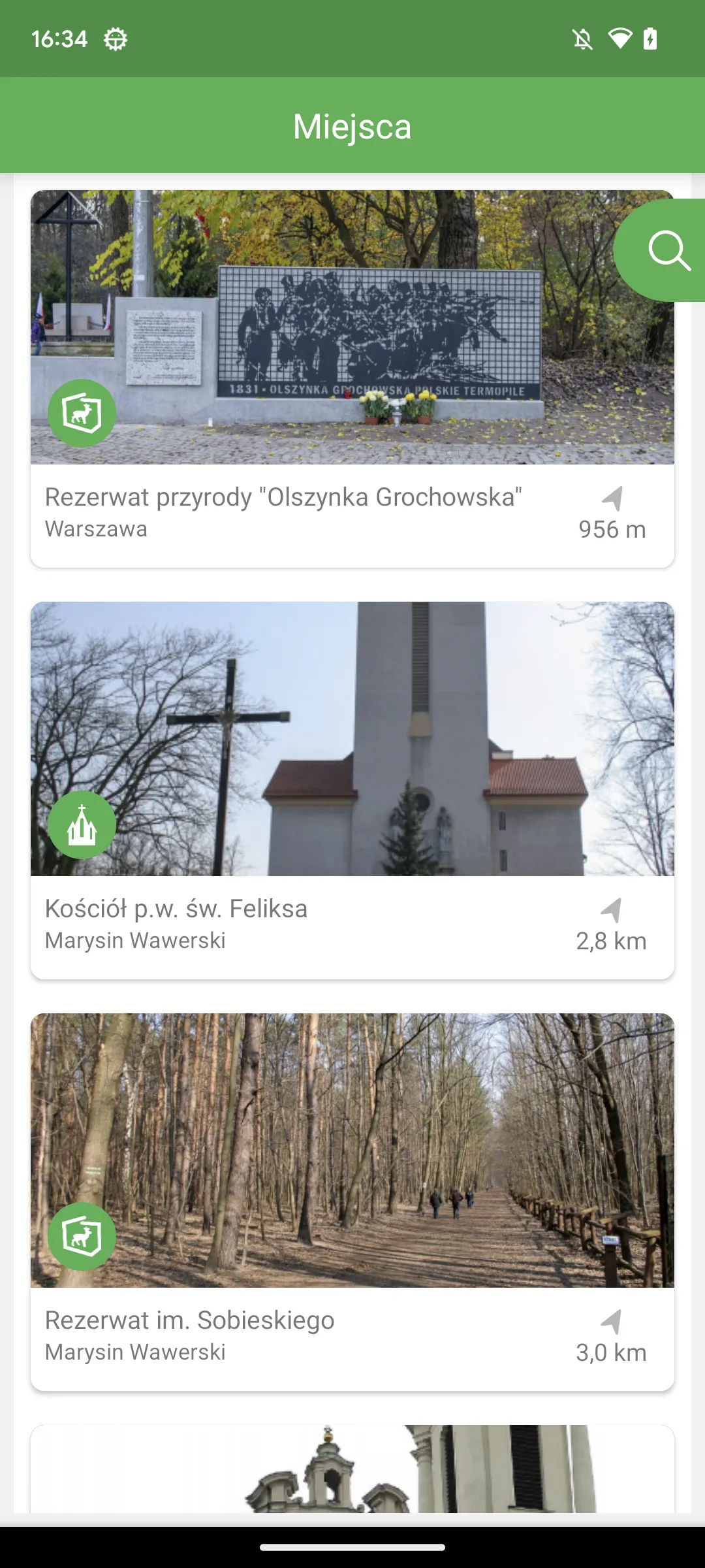 Tourist trails of Mazowsze | Indus Appstore | Screenshot