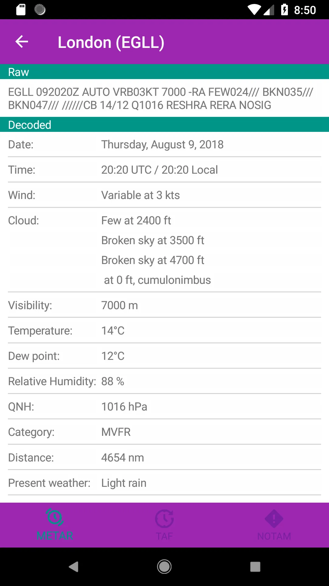 Flight Briefing | Indus Appstore | Screenshot