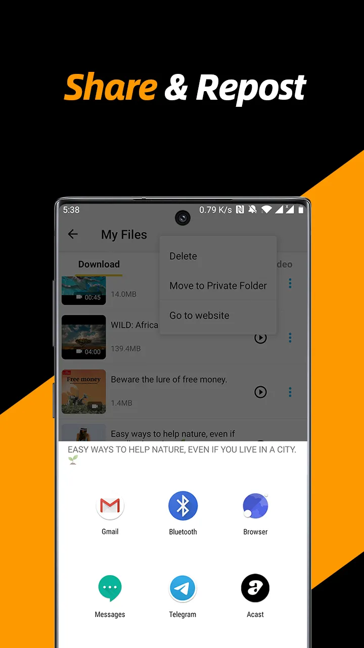 Video Downloader & Video Saver | Indus Appstore | Screenshot