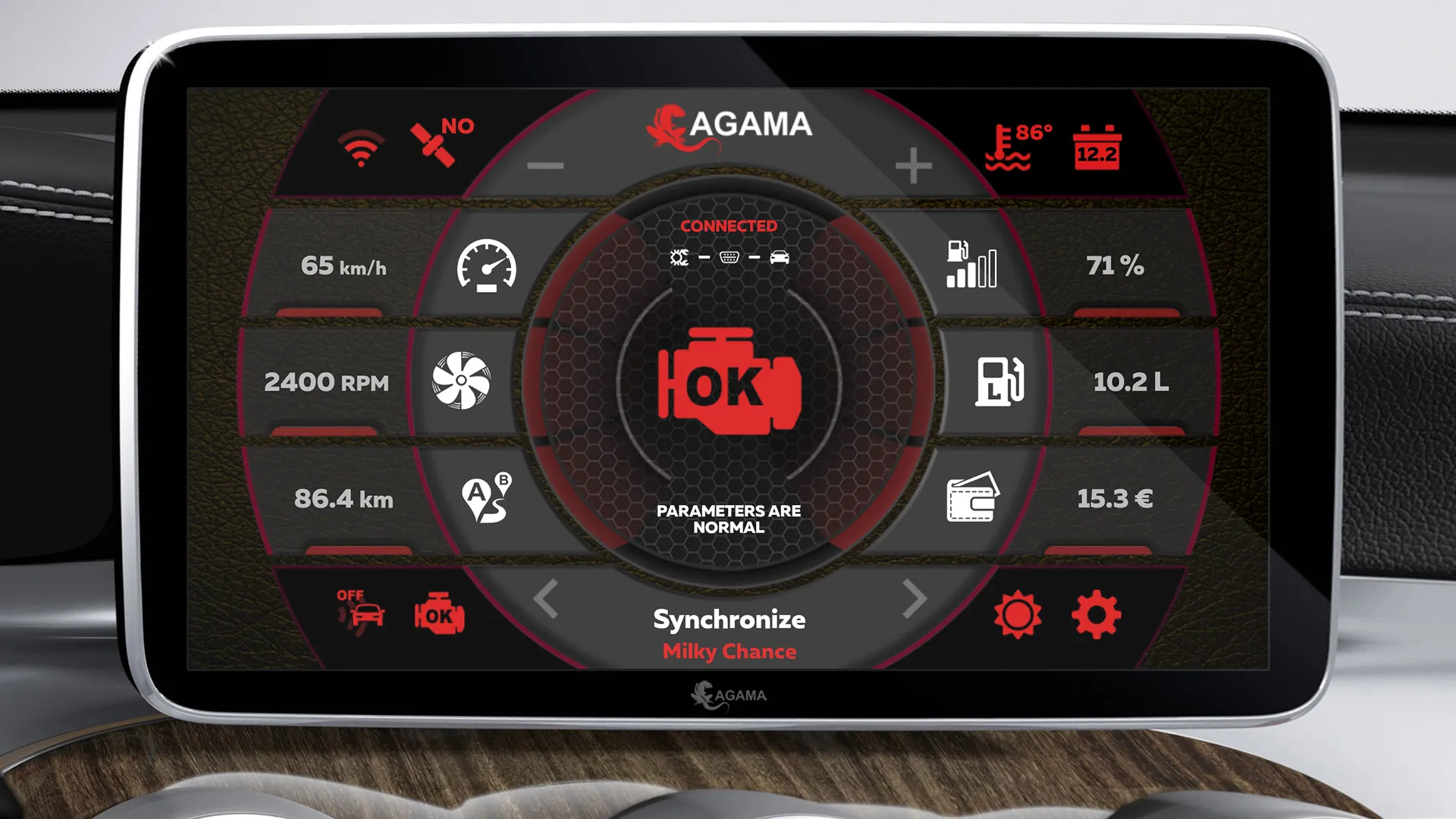AGAMA Car Launcher | Indus Appstore | Screenshot