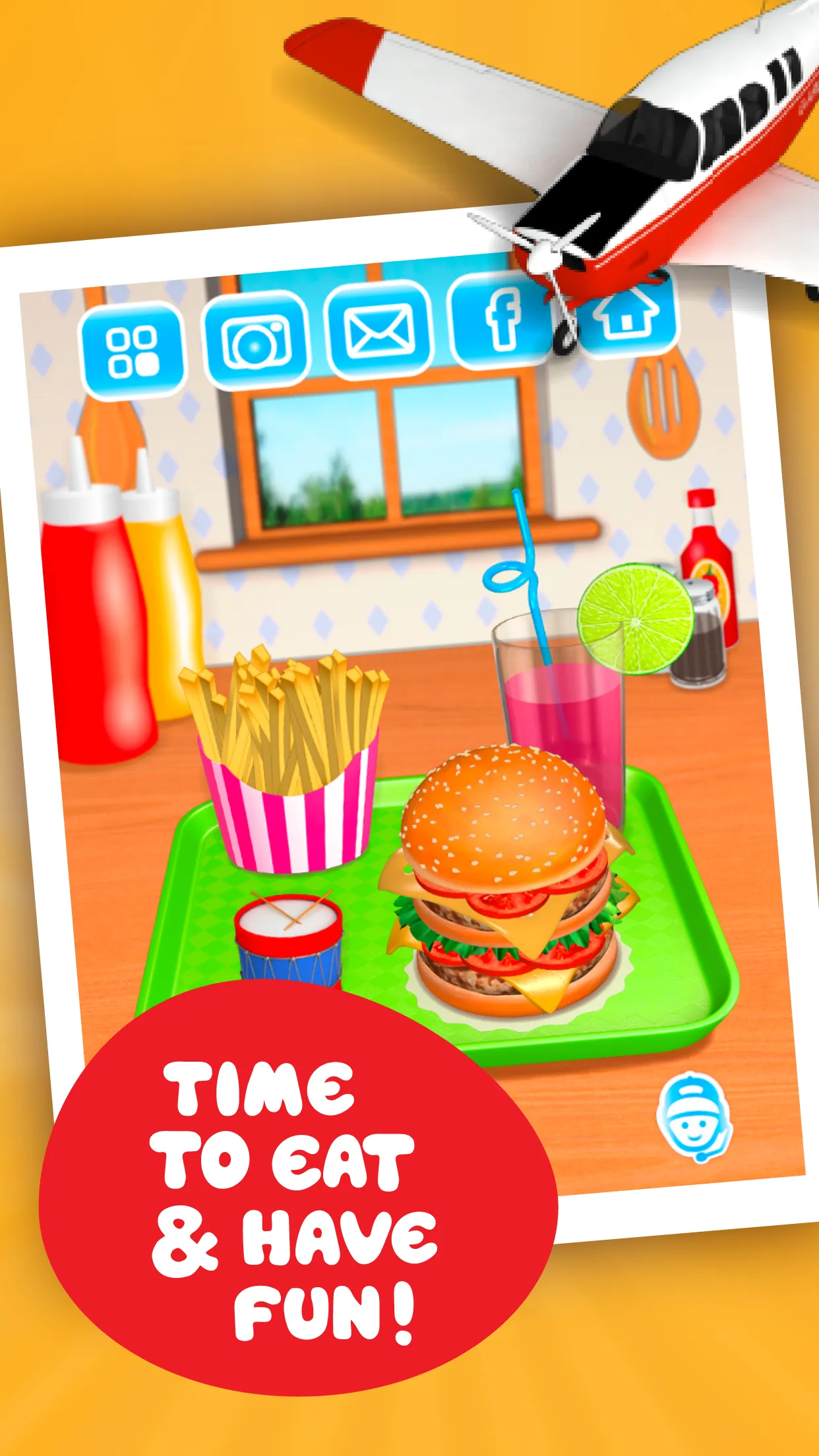 Burger Deluxe - Cooking Games | Indus Appstore | Screenshot