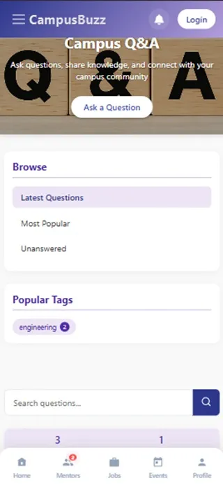 CampusBuzz | Indus Appstore | Screenshot
