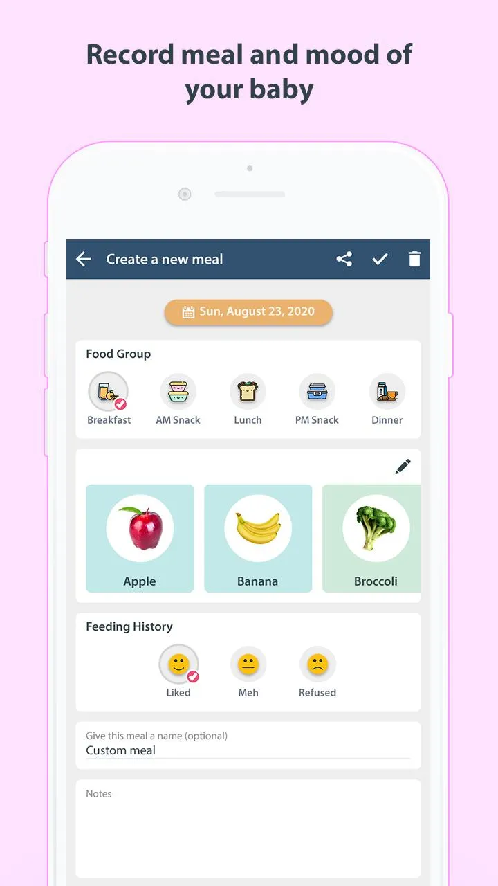 Baby Led Weaning: Meal Planner | Indus Appstore | Screenshot