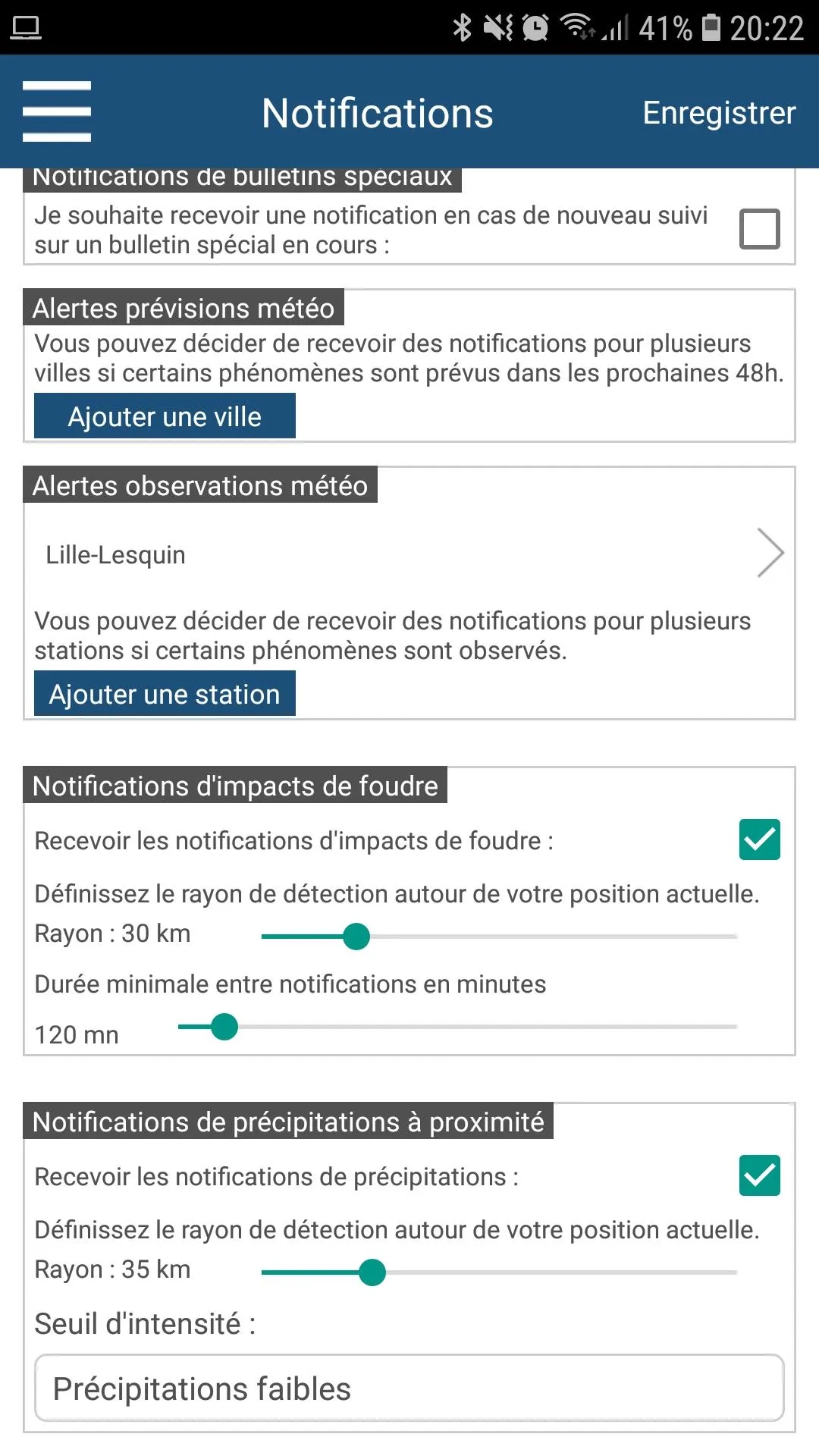 Infoclimat - live weather | Indus Appstore | Screenshot