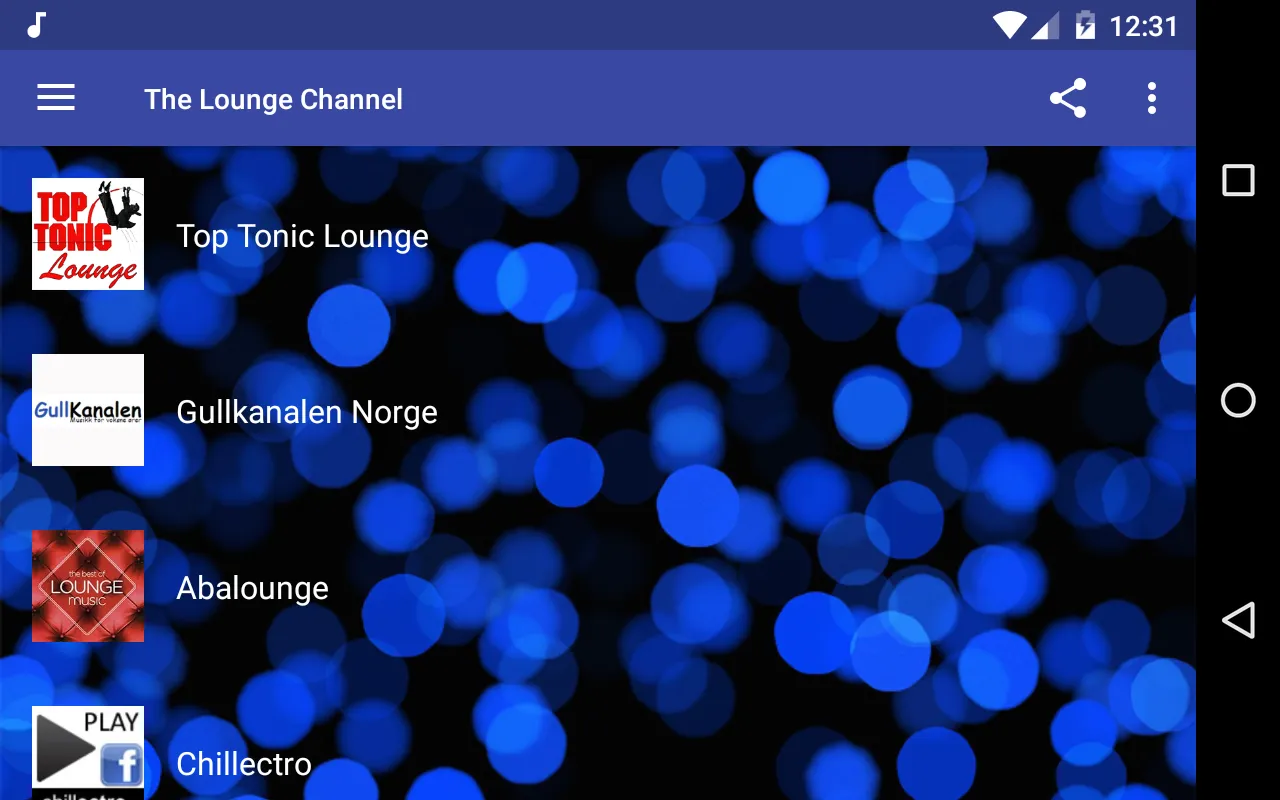 The Lounge Channel - Live Radi | Indus Appstore | Screenshot