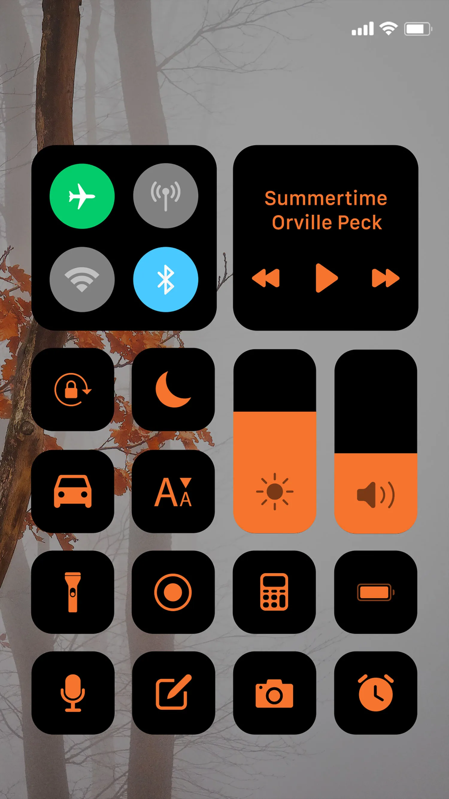 Wow Orange Black - Icon Pack | Indus Appstore | Screenshot