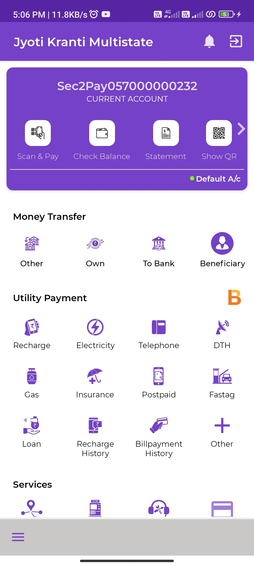 Jyoti Kranti Co.Op.Credit | Indus Appstore | Screenshot