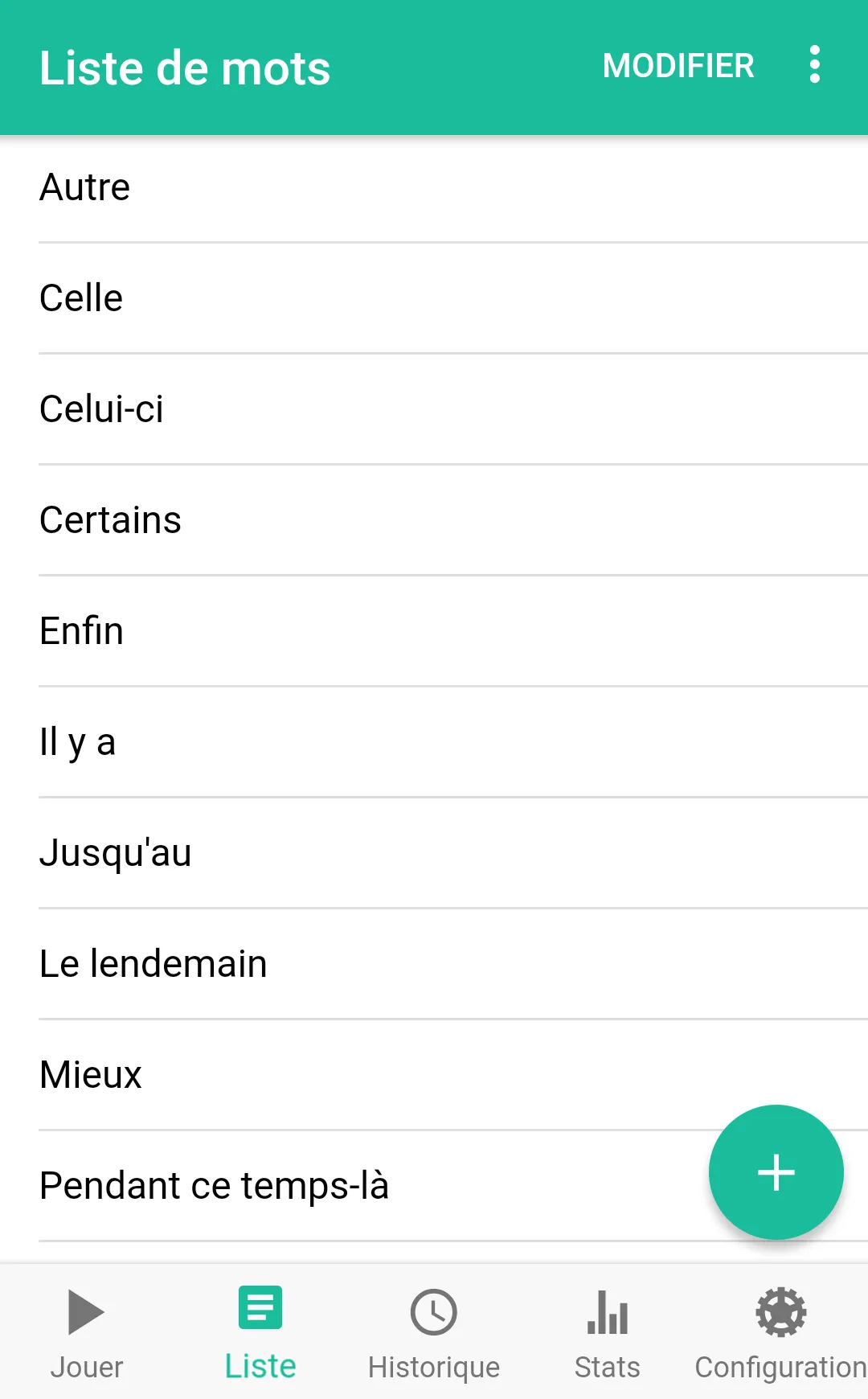 Dictée Mots outils pour CP/CE1 | Indus Appstore | Screenshot