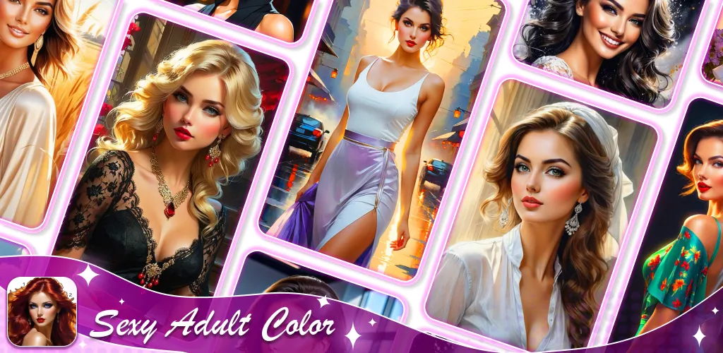 Adult Sexy Color Paint Games | Indus Appstore | Screenshot
