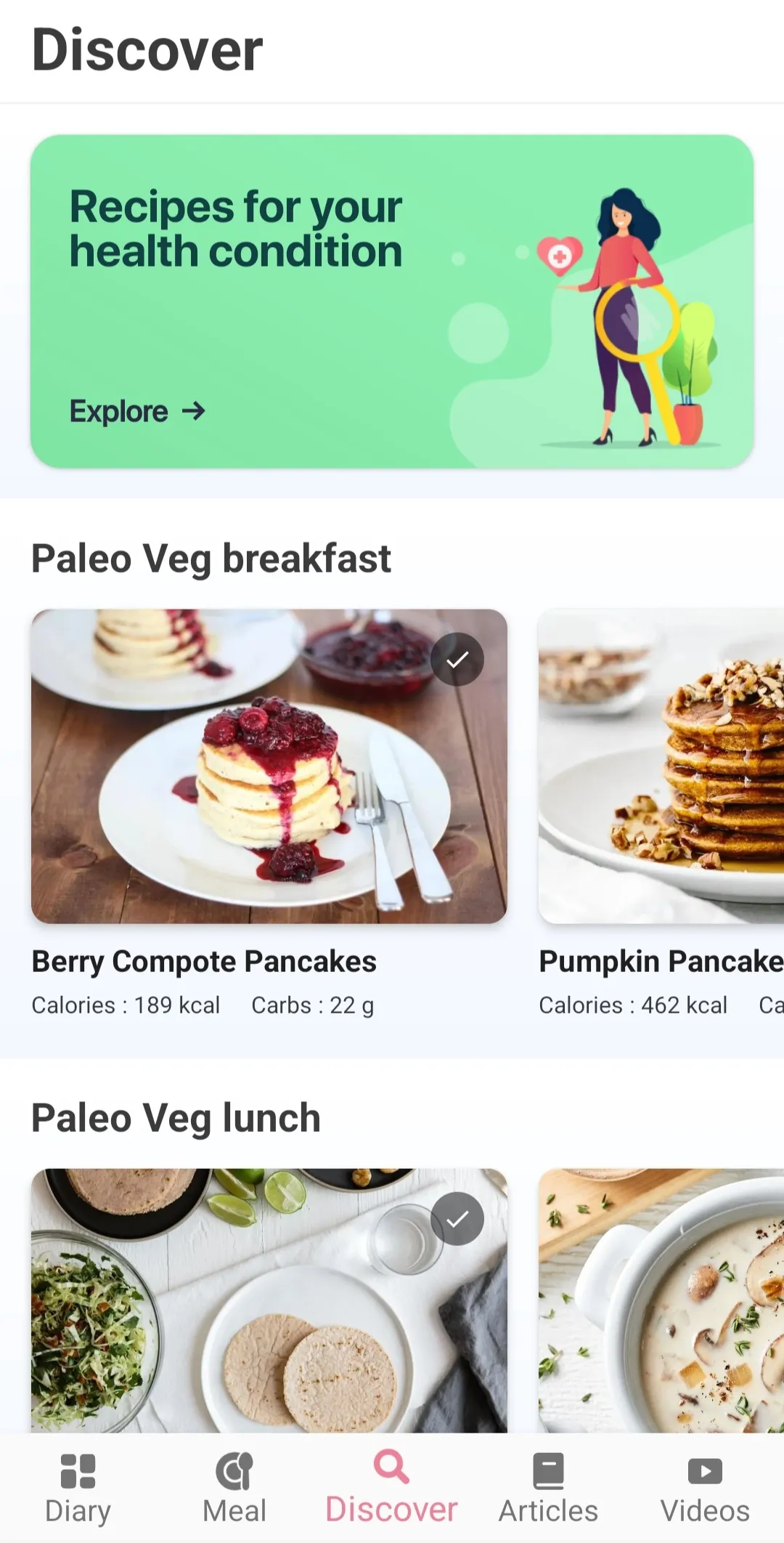 Paleo diet app: Diet tracker | Indus Appstore | Screenshot