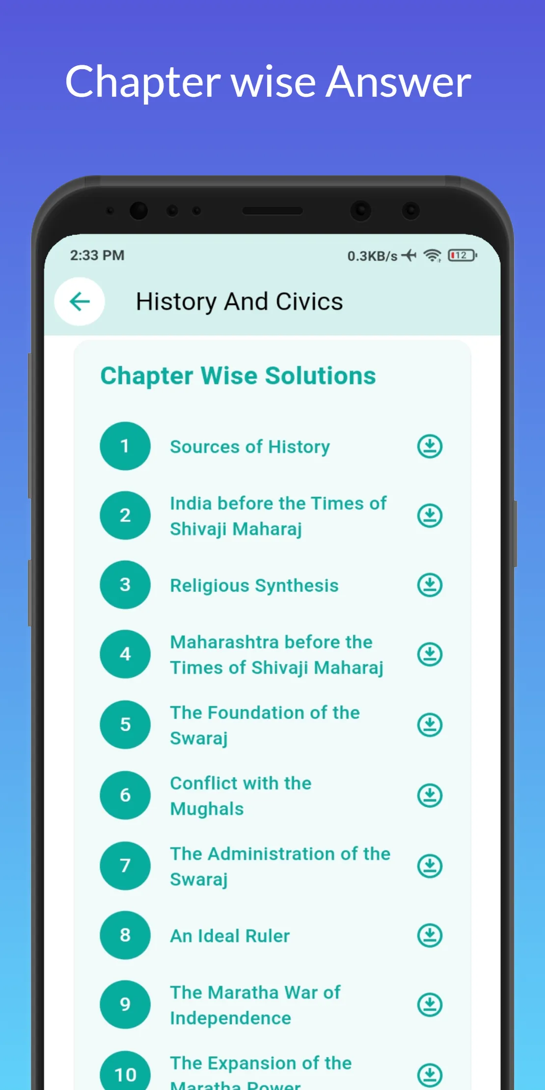 MH Board Textbook and Solution | Indus Appstore | Screenshot