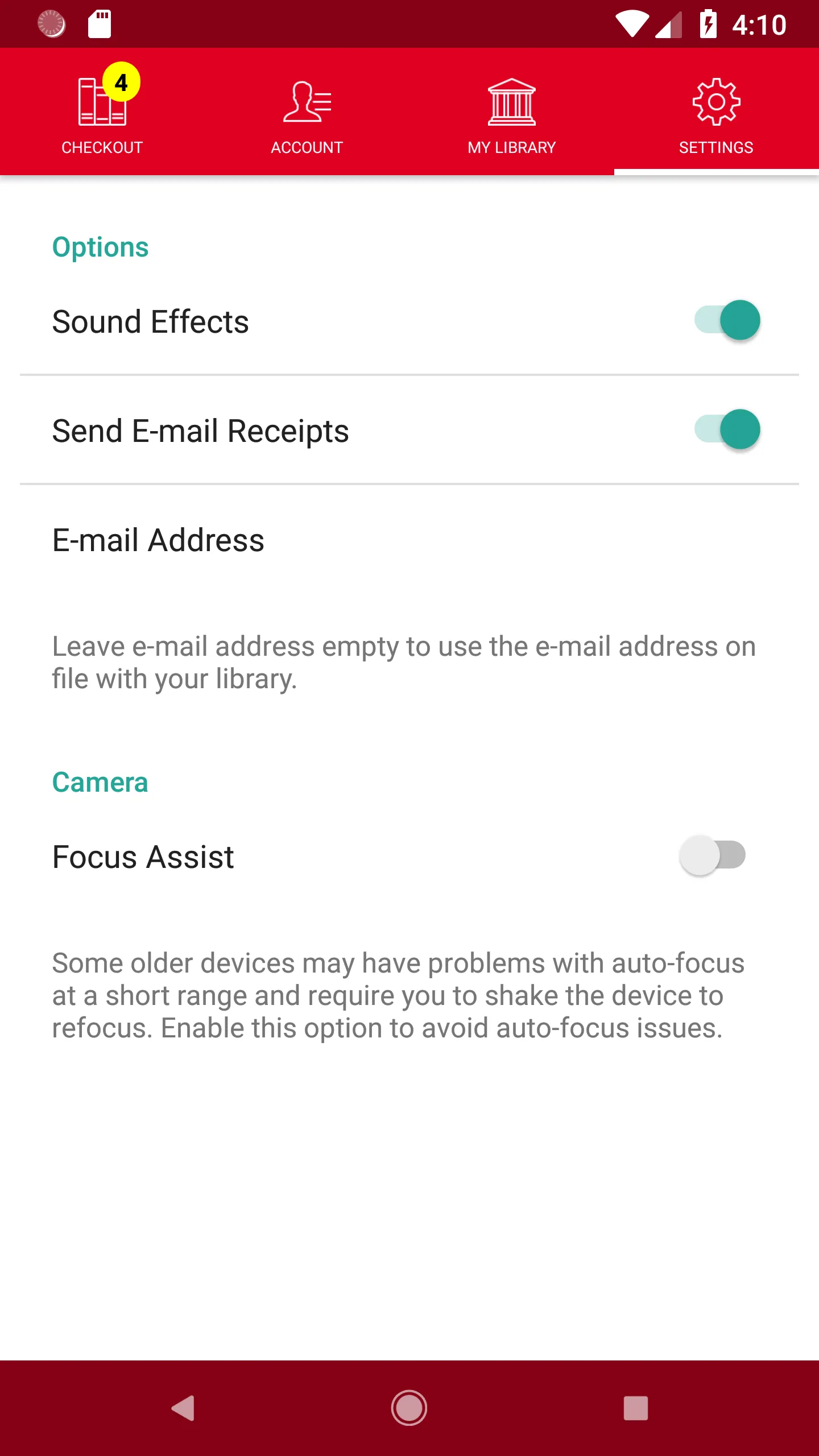 UC Self-Checkout | Indus Appstore | Screenshot