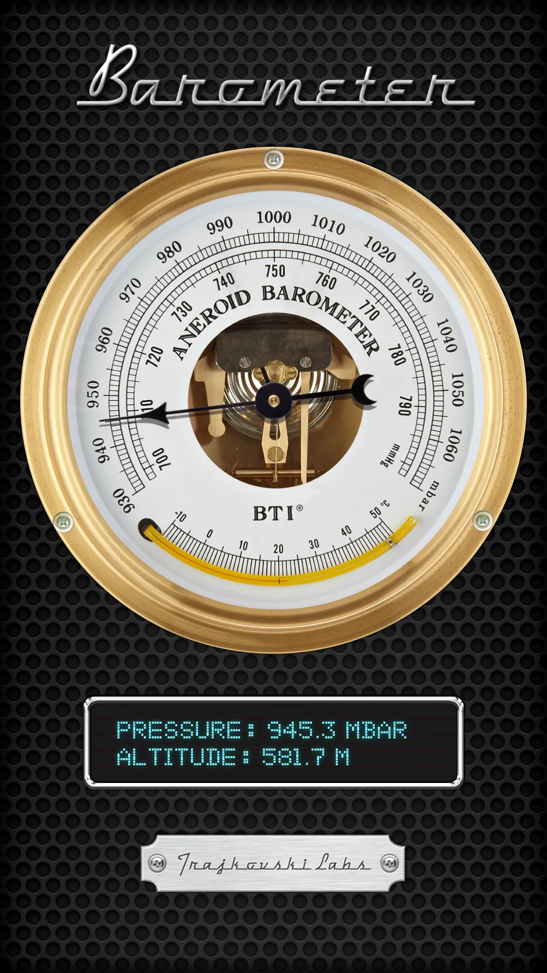 Barometer - Air Pressure | Indus Appstore | Screenshot