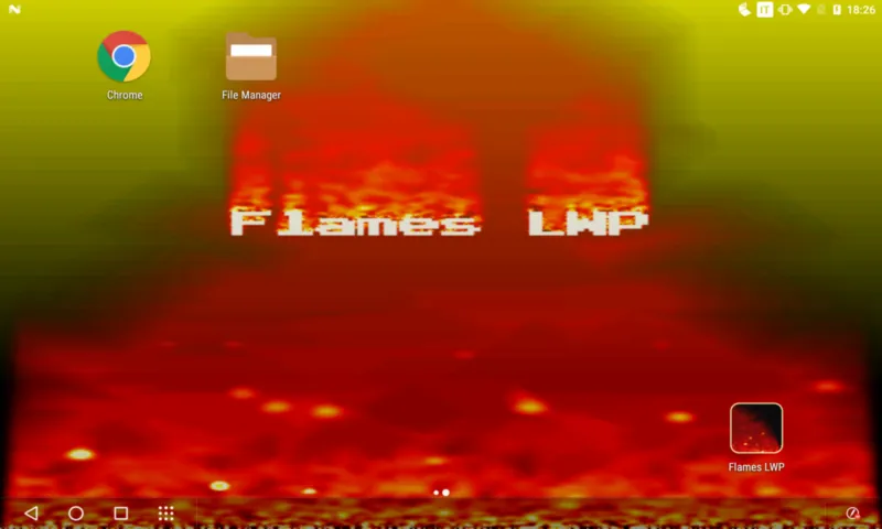 Flames LWP | Indus Appstore | Screenshot