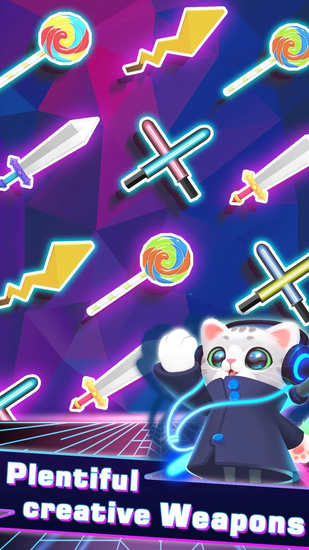 Sonic Cat - Slash the Beats | Indus Appstore | Screenshot