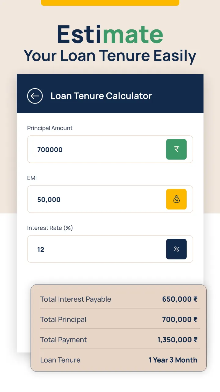 LoanView: EMI Loan Calc & Tips | Indus Appstore | Screenshot